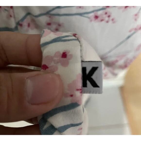 Kickee Women's Print Simple Twist Nightgown Cherry Blossom - Picture 5 of 6